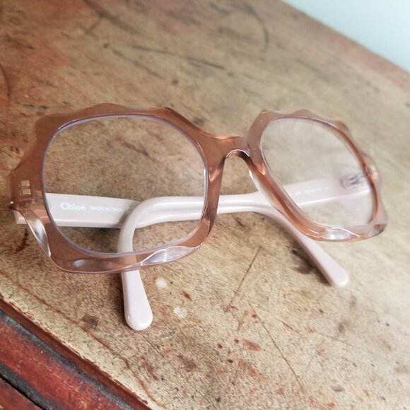 Chloé Eyewear Scallop round-frame eyeglass frames - Picture 2 of 8